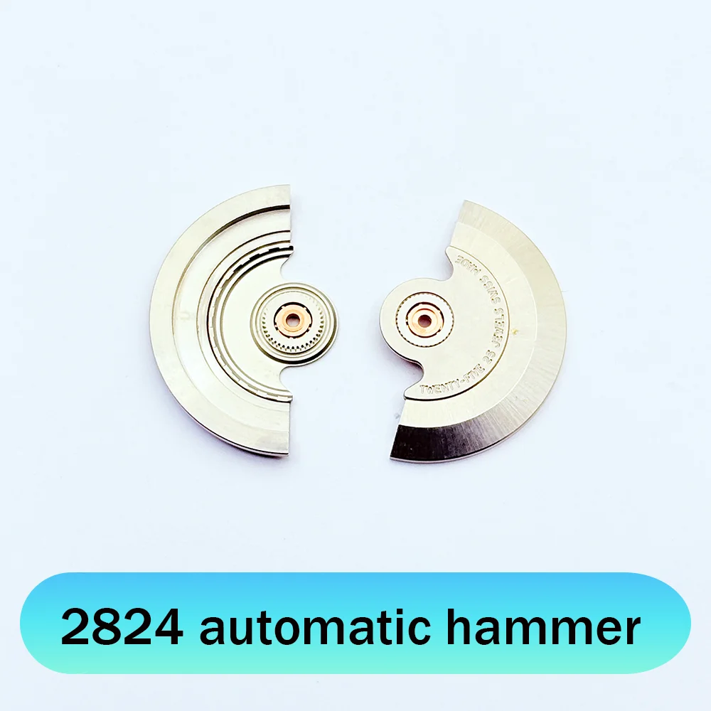 Acessórios de relógio 1 peça martelo automático adequado para eta 2824 2836 movimento automático tuo com rolamentos peças de reparo de relógio