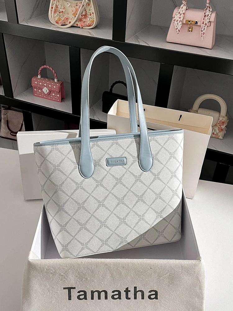 tamatha-faion-high-end-color-blo-diamond-print-single-oulder-tote-bag-underarm-bag-2026-new-leisure-casual-sle-zipper