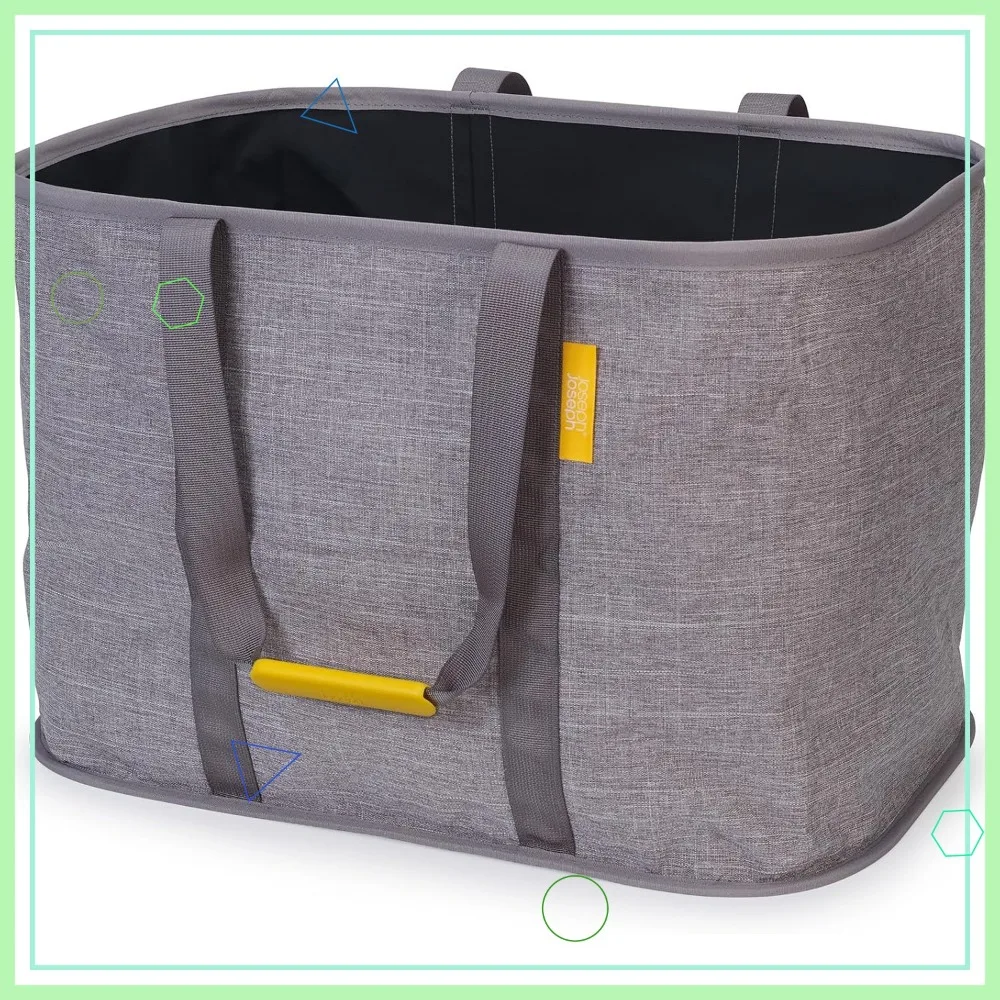 

Складная сумка-корзина для белья объемом 55 л, прочная влагостойкая ткань, складное хранилище для домашнего использования