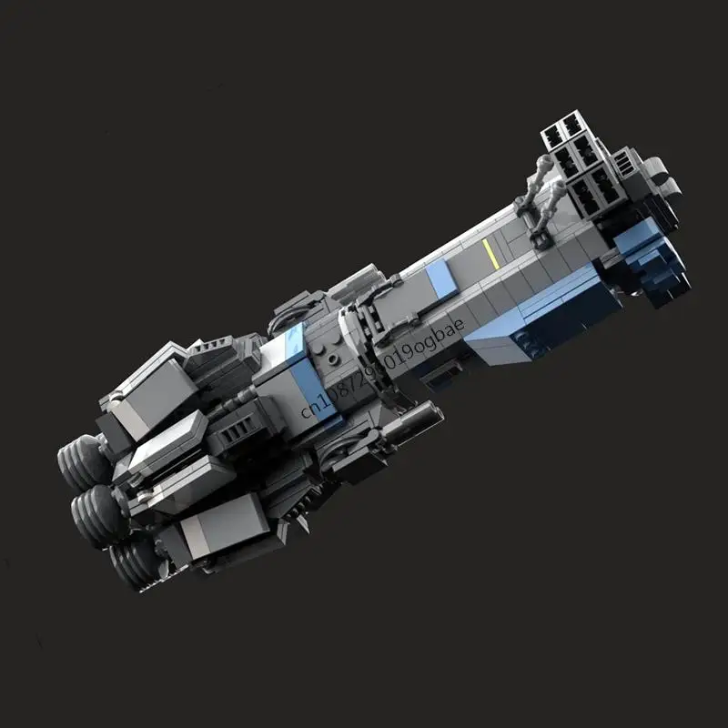 

New 803Pcs Famous Star Movie Moc Expanse Unn Dreadnought Model Building Diy Creative Ideas Child Toys Birthday Gifts Blocks