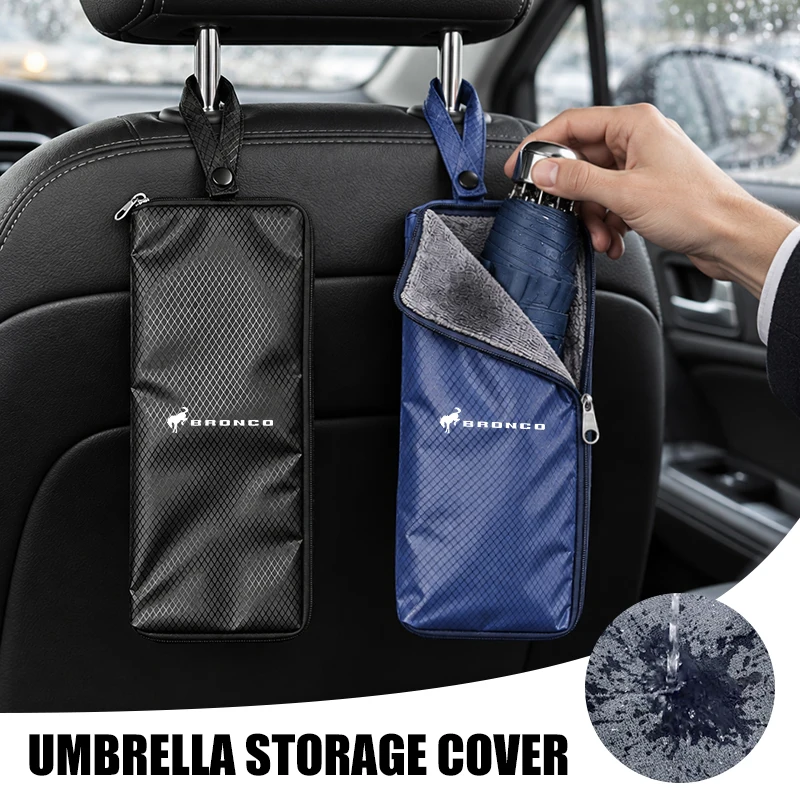 Sac de rangement pour parapluie de voiture, multifonctionnel, imperméable, support et organisateur pour parapluie, pour Ford Bronco, Diamond Base, Fiesta, Explorer.