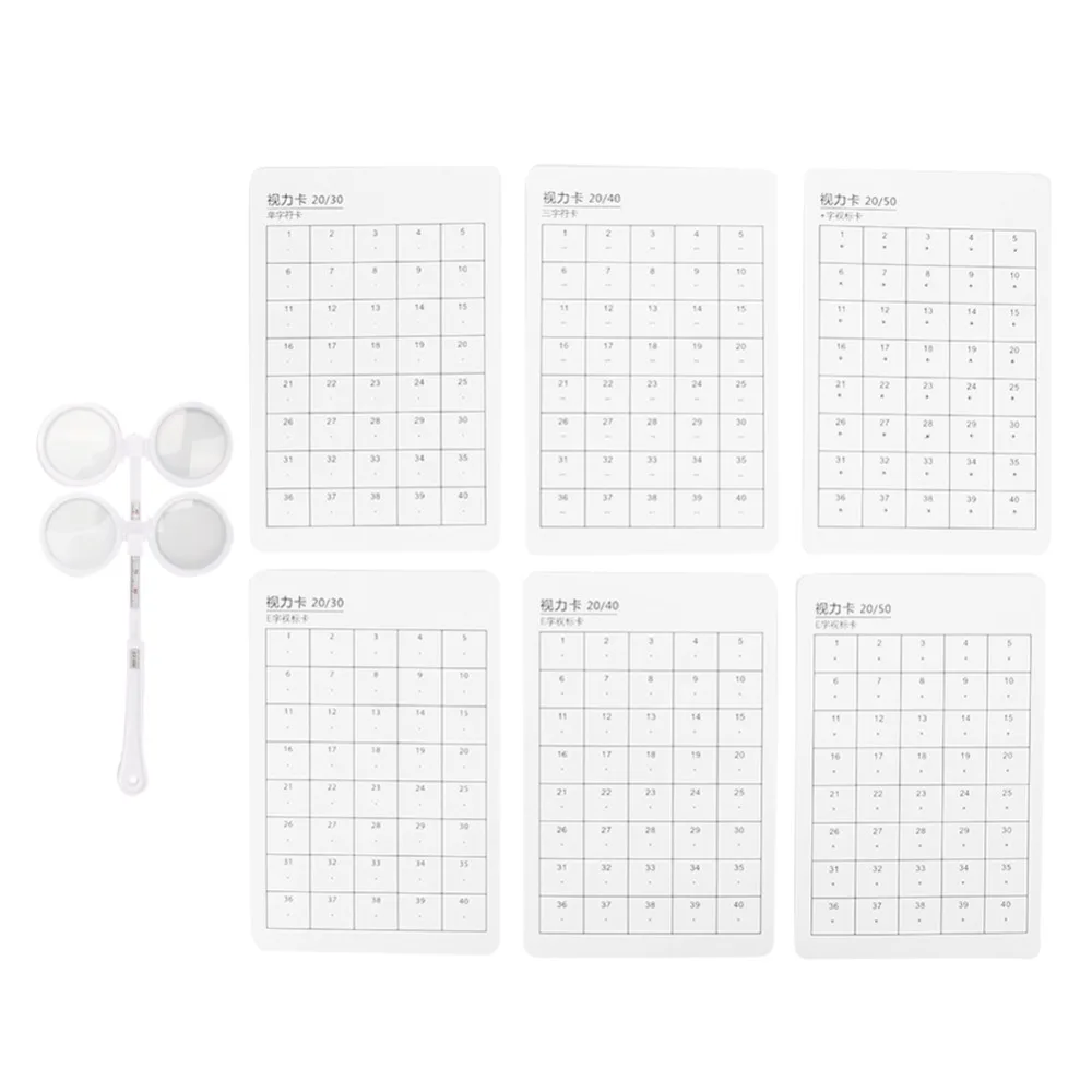 

Регулируемый оптический флиппер ± 200 градусов ± 150 градусов, оптометрический инструмент, 6 шт., линза, пластиковый материал, откидная пробная линза