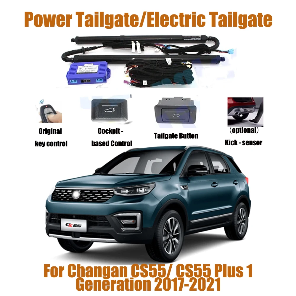 

For Changan CS55/ CS55 Plus 1 Generation 2017-2021 Car Automatic Lifting kit Opening Trunk Intelligent Electric Lift Tailgate