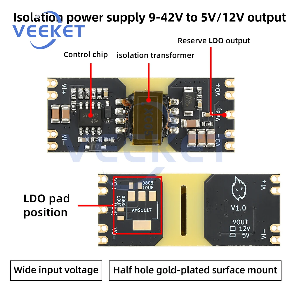 XC5015 DC-DC9-42V T…