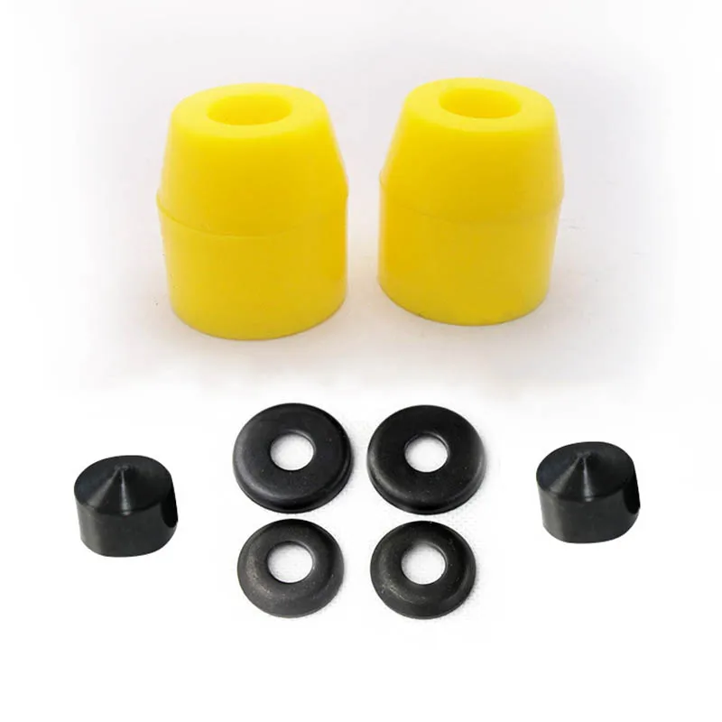 Convenient Durable Skateboard Shock Absorbers Accessories Cups Outdoor Polyurethane Bushings Pivot Rebuild Kit