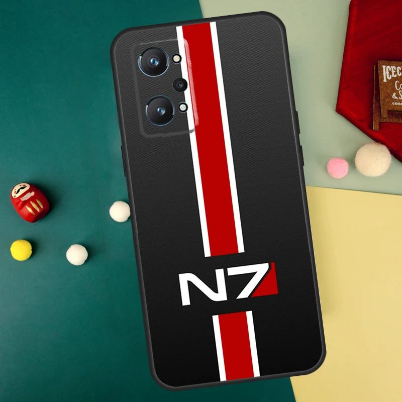 N7 Mass Effect For Realme 12 Pro Plus 11 10 C55 C53 C51 C33 C31 C30 C25s C21Y C15 GT Neo5 GT3 GT5 Pro Case image 3