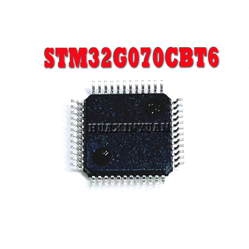 STM32G070CBT6 STM32 STM32G070 STM32G0 LOFP-48 Cortex-M0+ 32-bit Microcontroller MCU 128KB Flash 36KB RAM Micro Controller LOFP48