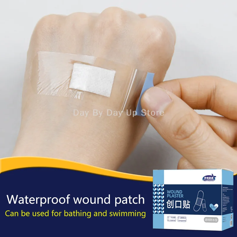 

PU Transparent Waterproof Band Adhesive Medical Strips Wound Plaster For Sports Bathing Protective First Aid