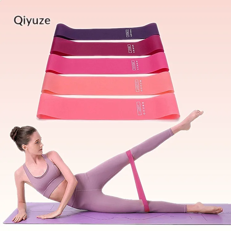 Portable Resistance Band Set for Women Squat Booty Belt Gym Yoga Hip Thigh Exercise