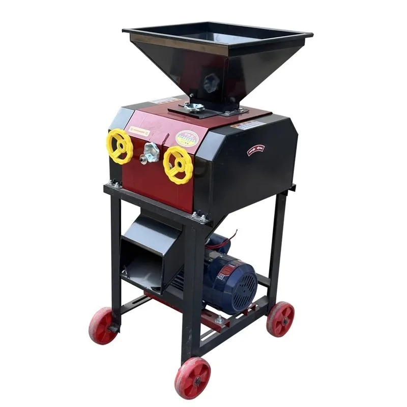 Wheat winemaking squashed soybean peanut squashed grain crusher