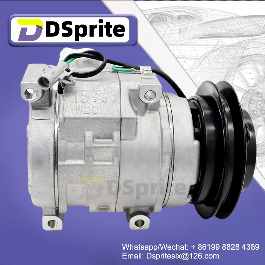 

High Quality New AC COMPRESSOR For Toyota HINO DYNA 4500 4.6L 8832037070 447220-3514 4472203514 10S15C 88320-37070 24V