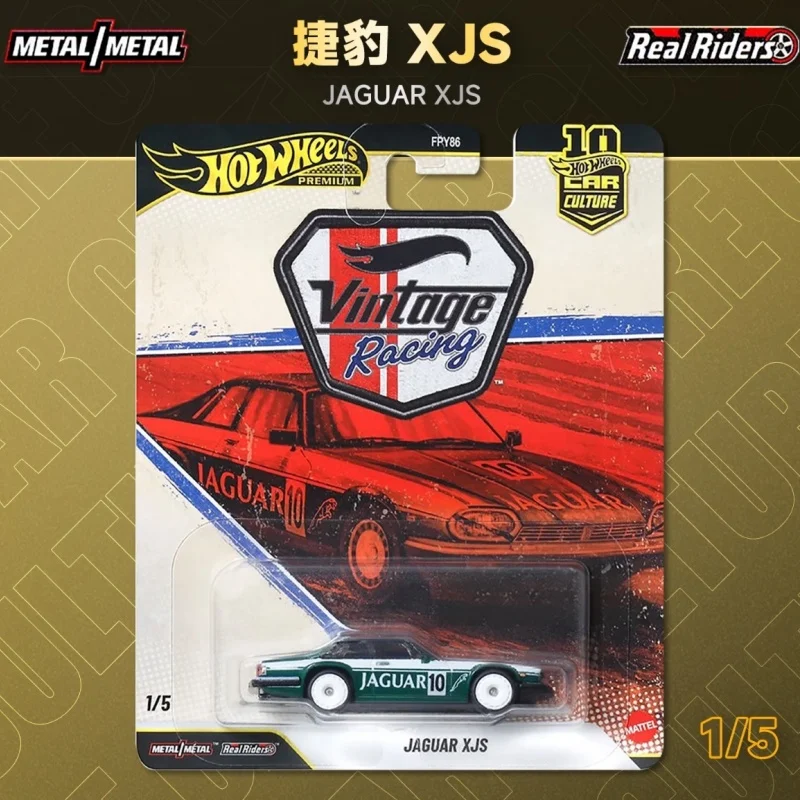 2026 Hot Wheels Premium Car Culture Vintage Racing Jaguar Porsche Corvette Ferrari Lancia 1:64 Ornament Holiday Gifts Model Car view 2