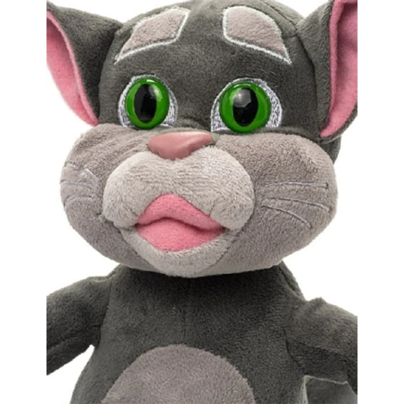 Talking TOM Talk Back Cat Electronic Interactive Soft Plush Toys Talking Pet Cat Toys Fun Interactive Toys Kids Birthday Gifts