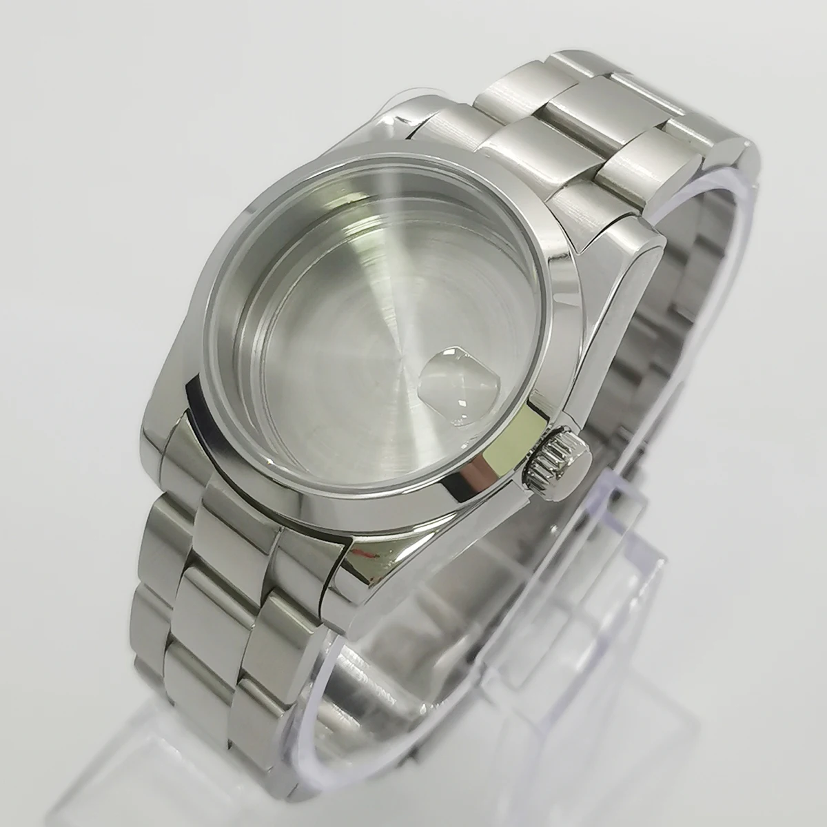 NEITON 36MM/39MM NH35 Sapphire Crystal Polish Water Resistanst Watch Case For NH34 NH35 NH36 NH38 NH39 NH70 PT5000 ETA2824 image 3