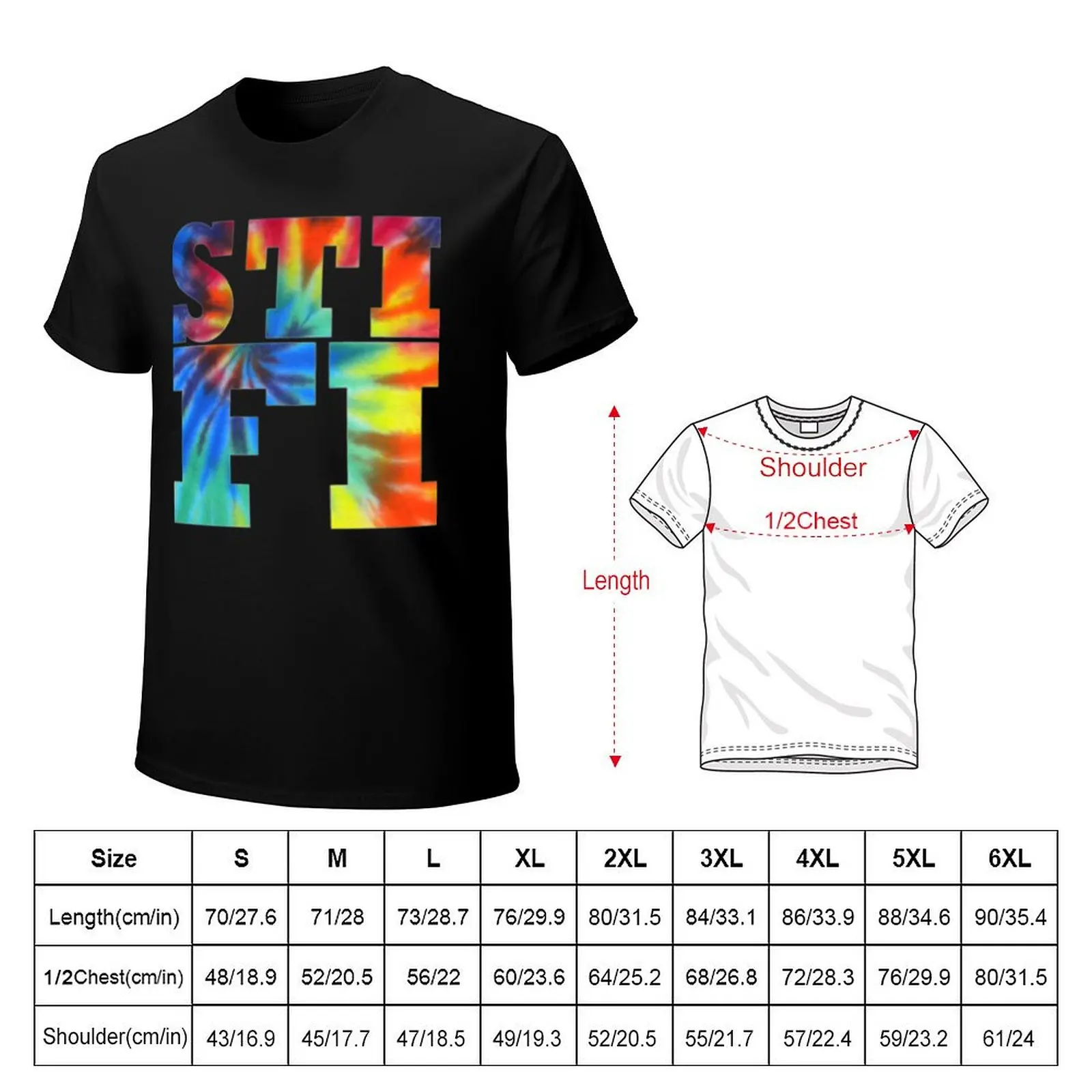 STIFI Sticky Fingers Logo T-Shirt t shirts for man pack white T-Shirt