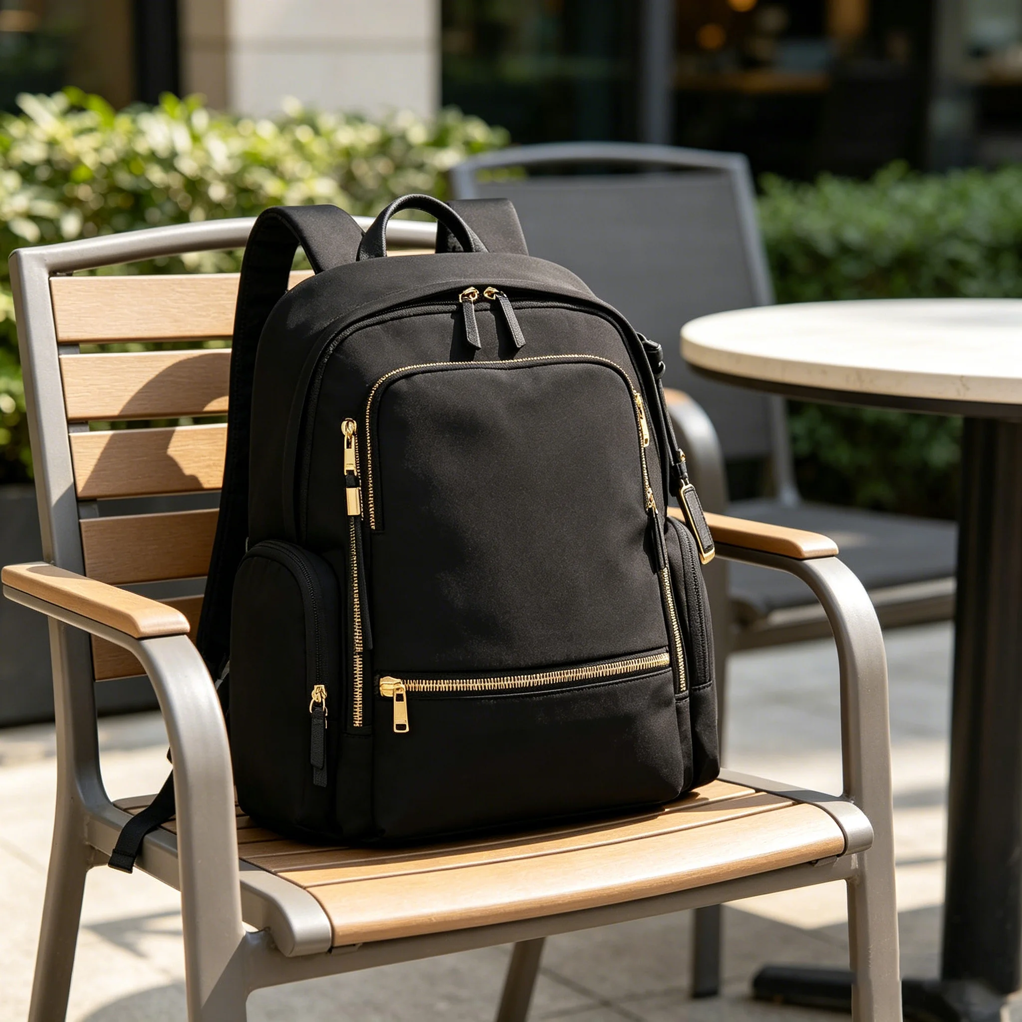 

Women's Ballistic Nylon Laptop Backpack Business Travel Bag Casual Commuter Daypack Lightweight Durable Bag 196600