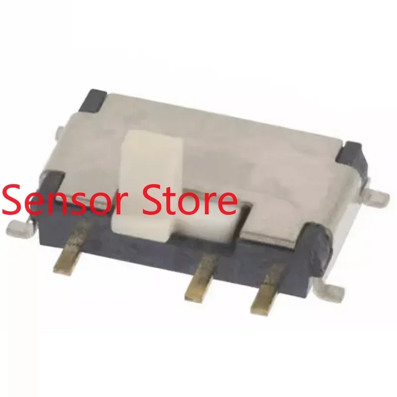 10PCS CUS-22TB Vertical Double Row Patch 6/10 Foot Toggle Switch 2nd Gear 2P2T Sliding