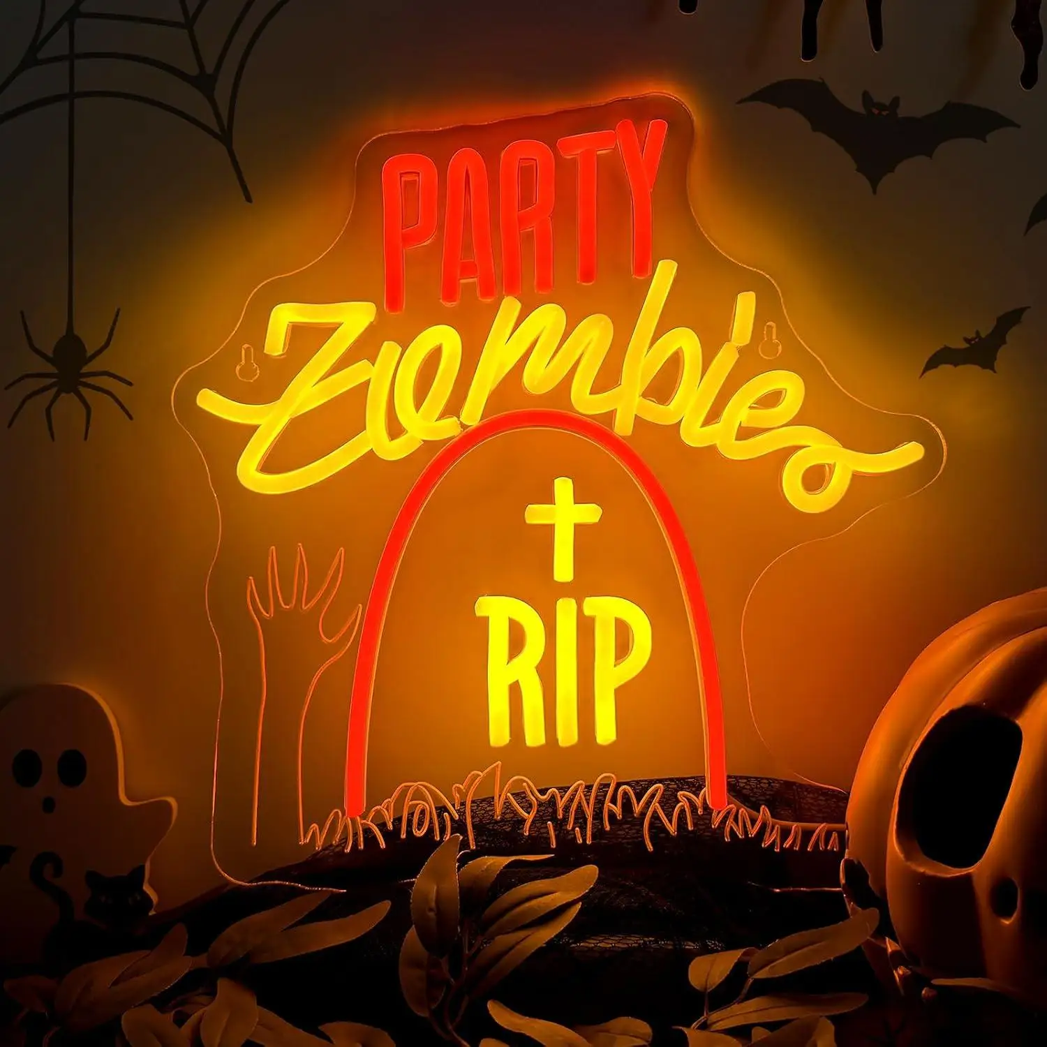 panneau-lumineux-neon-zombie-party-lumieres-led-a-intensite-reglable-par-usb-pour-chambre-a-coucher-salle-de-jeux-fete-d'halloween-decoration-de-fenetre-et-de-mur-cadeaux-veilleuse