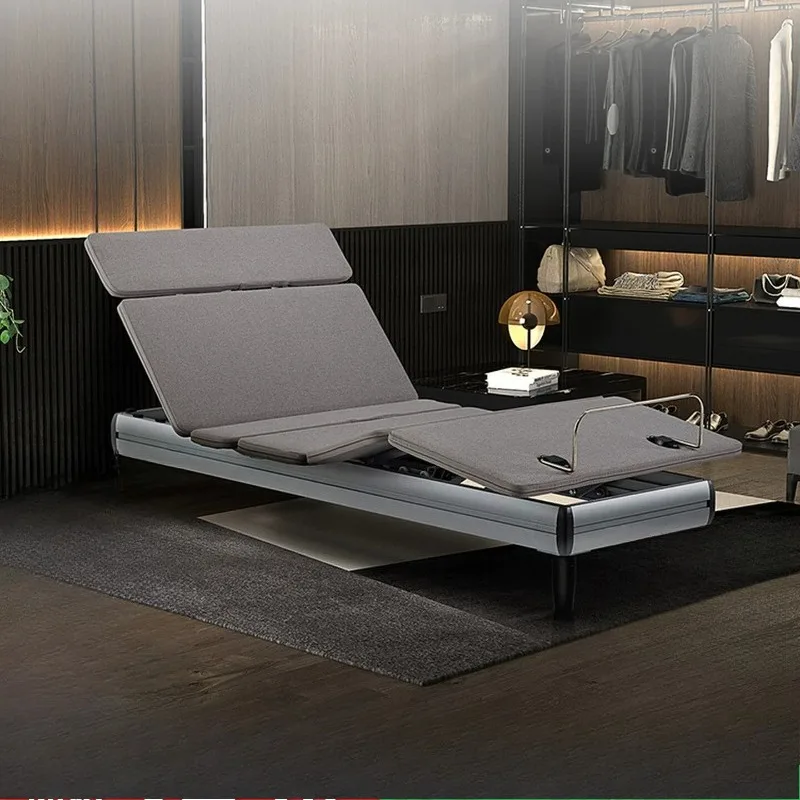 Smart bed, multifunctional double bed, master bedroom fully automatic lifting zero-pressure single double bed