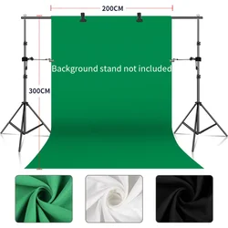 Fondos de fondo fondo de estudio foto pantalla verde llave Chroma para fotografía fotografía fondo tela proyección de muselina