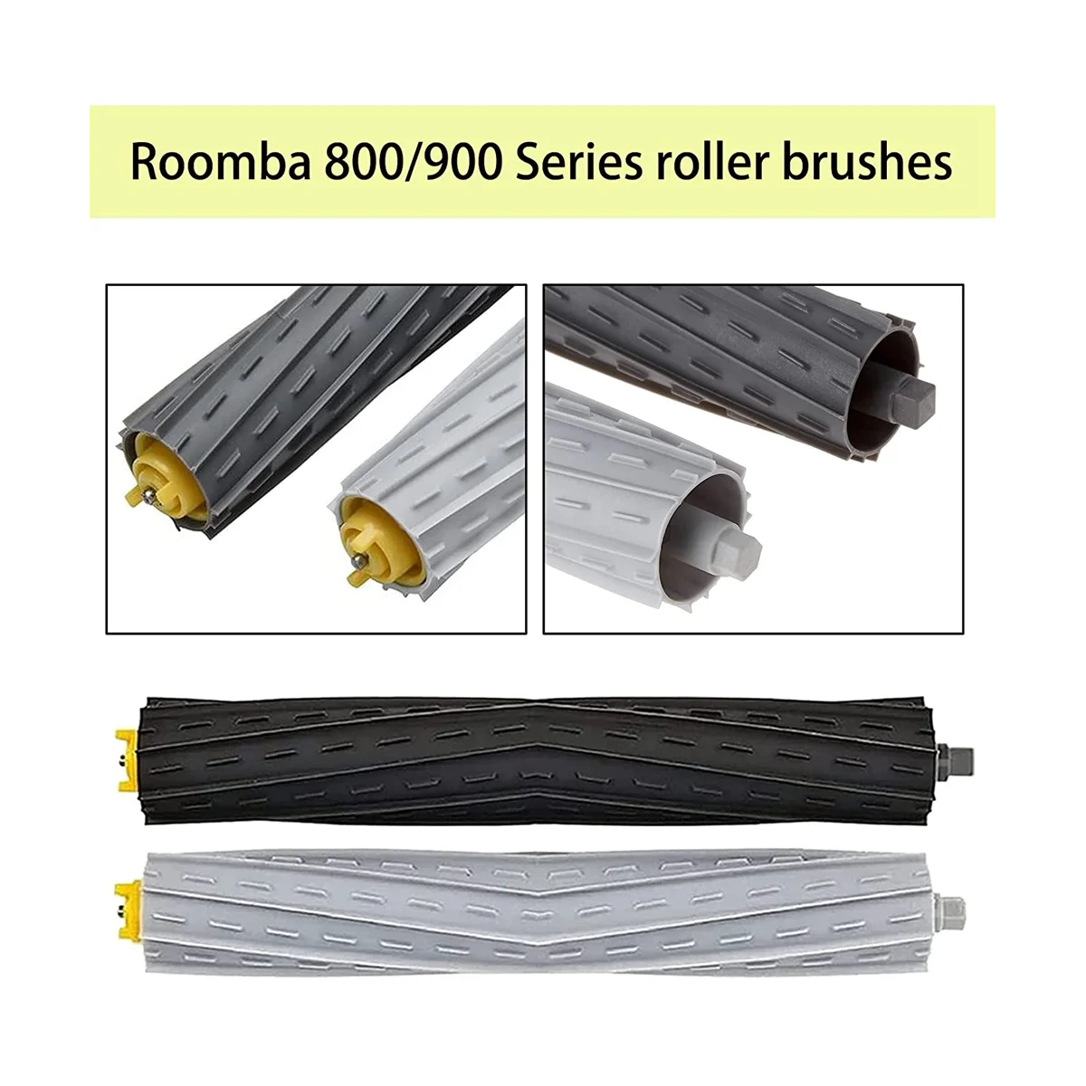 Replacement Kit for iRobot Roomba 800 900 Series Vacuum Cleaner HEPA Filters Main Side Brushes