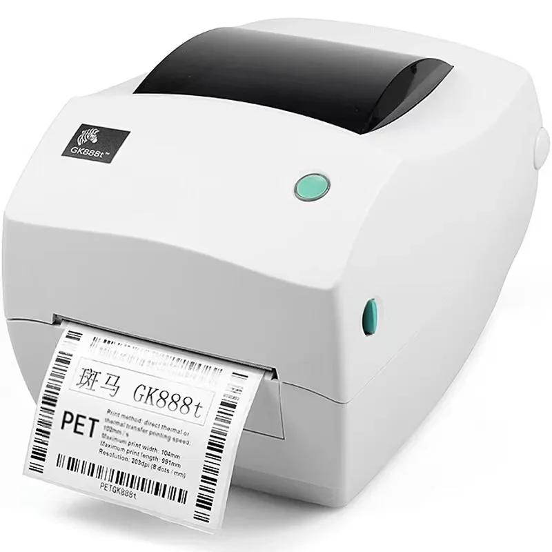 Reliable Zebra Zd888T Thermal and Transfer 4 Inch Ribbon Desktop Barcode Printer