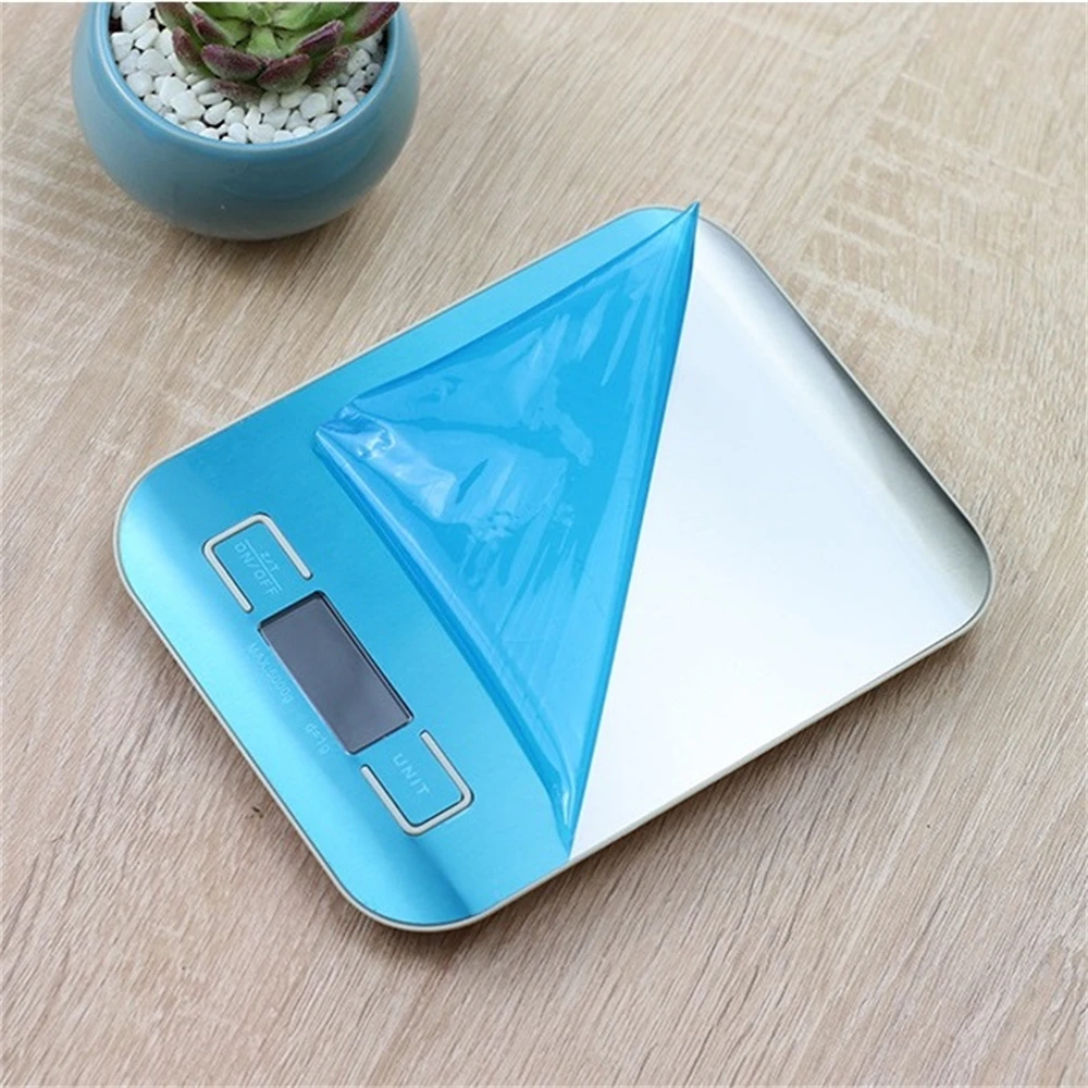 Imagem -06 - Balança de Cozinha de Pesando para Dieta Alimentar Postal Balance Measuring Lcd Precision Balança Eletrônica 10kg Aço Inoxidável