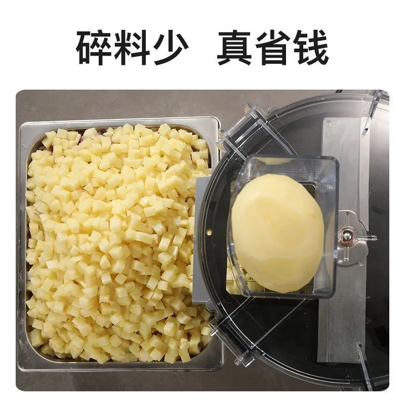 Radish Dicing Machine Potato Strip Cutting Machine Electric Multi-function Vegetable Cutting Machine