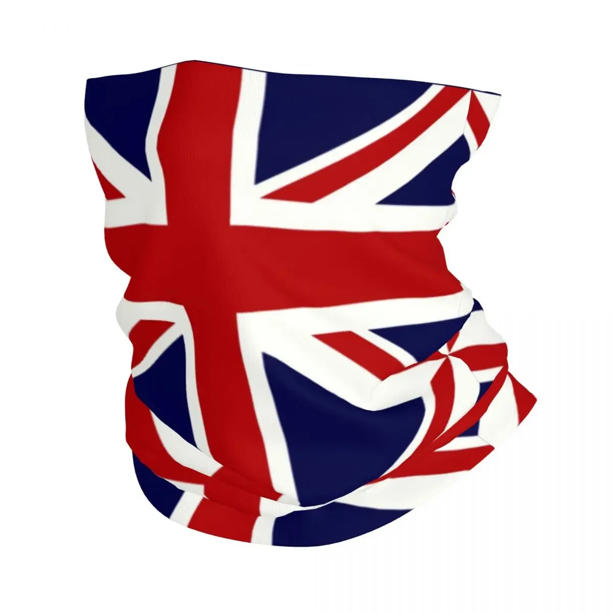 Union Jack Flag Of The UK Winter Headband Neck Warmer Men Women Hiking Cycling Tube Scarf Face Bandana Gaiter