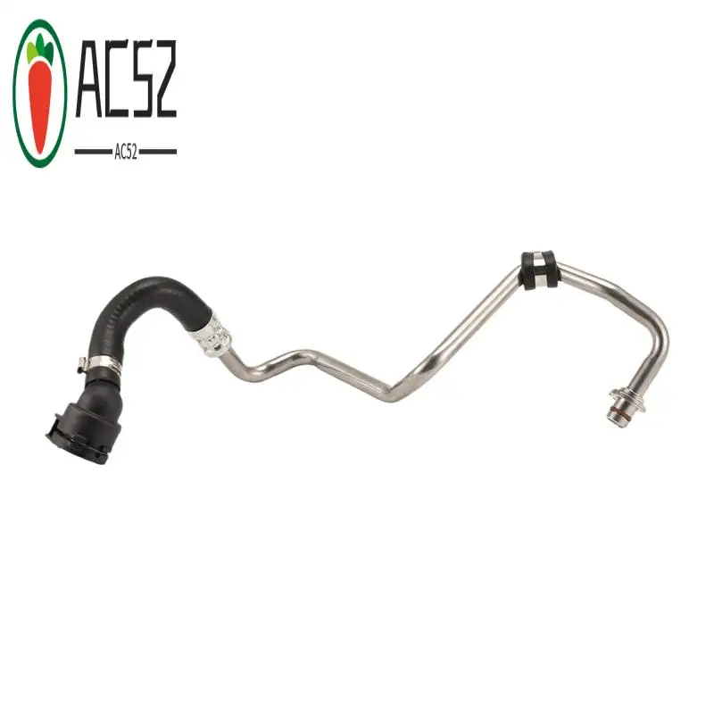 AC52-1 PC Turbocharger Coolant Return Line Metal + Rubber For BMW F20 F30 G30 X3 X4 125I 330I 11537643226