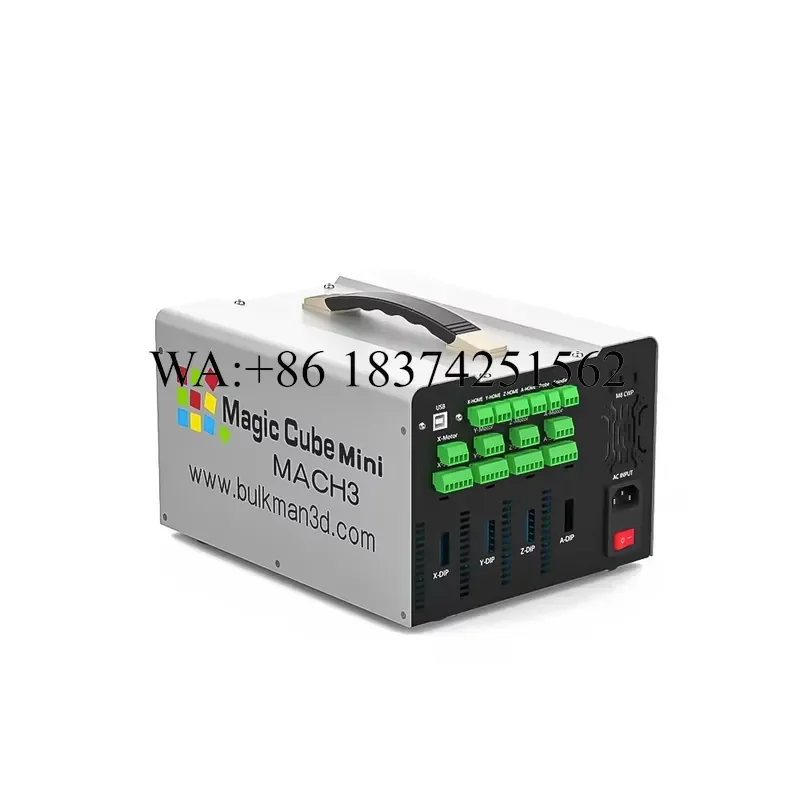 Wmwmnu for UC300 Mach3 4 Axis CNC Controller Box with MPG Handwheel 3N.m Closed Loop Stepper Motors Plug and Play
