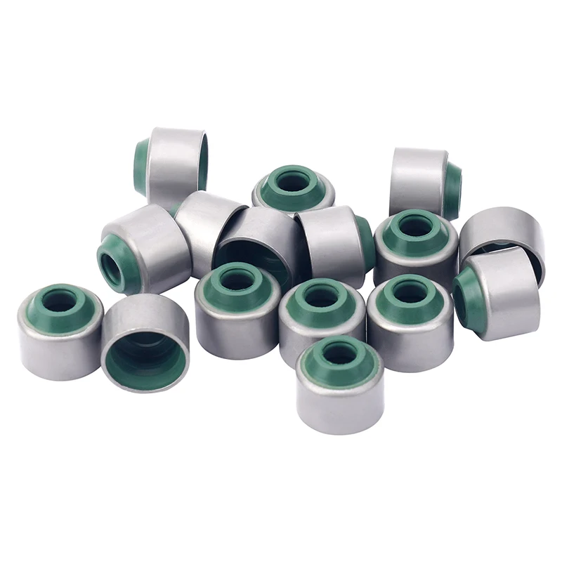AHL 16PCS motorcycle 100% Brand New Spiracle Valve Stem Oil Seal For YAMAHA YZFR6 YZFR6S YZF-R6 YZF-R6S YZFR600 1999-2002