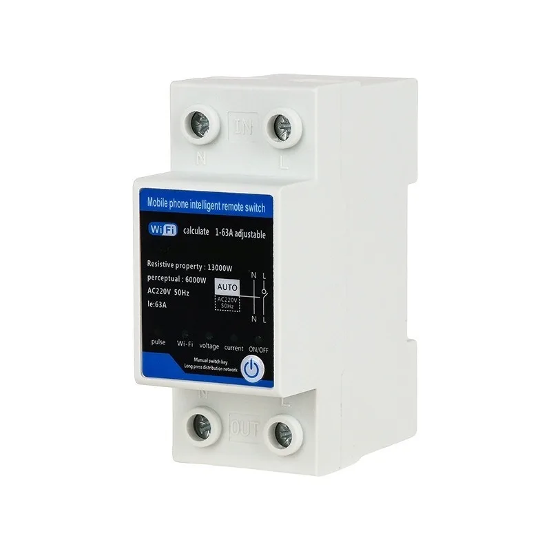 

Smart reclosing protector Timer Reclosing with prepaid overcurrent and overvoltage protection