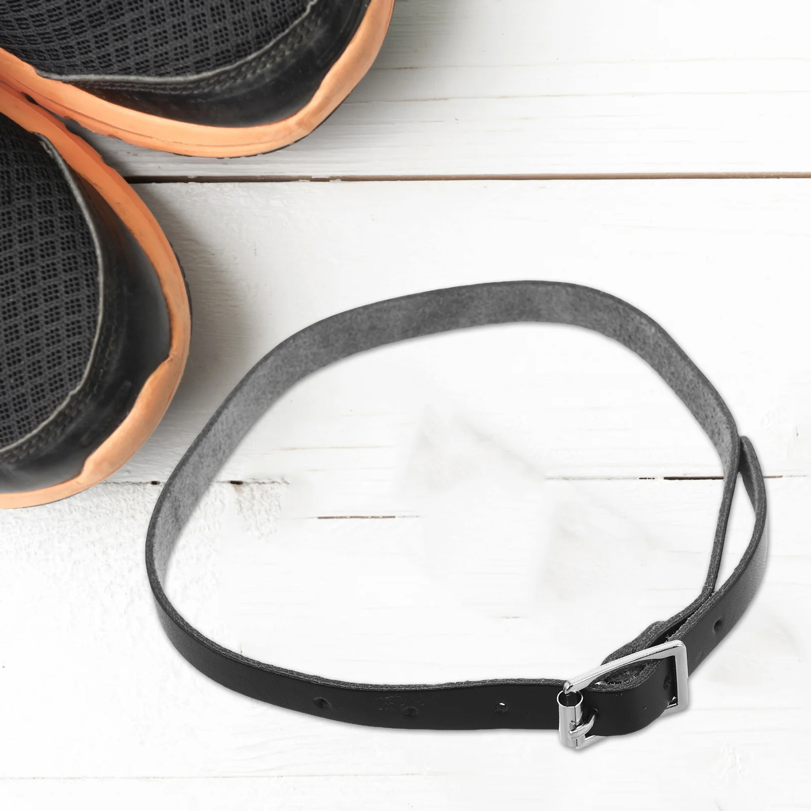 أحذية رعاة البقر ذات سطح طويل من البولي يوريثان بأشرطة من الفولاذ المقاوم للصدأ لتدريب الفروسية وركوب الخيل للرجال والنساء الغربي