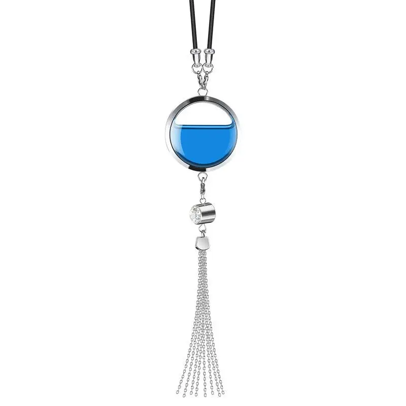 【CMO】One Metal Car Decoration Pendant Empty Bottle Of Perfume Excluding Fragrance Empty Bottle Of Fragrance Diffuser