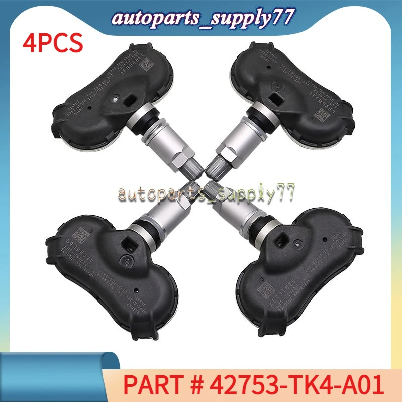 

315MHZ 42753-TK4-A01 Tire Pressure Monitor Systems 42753-TK4-A010-M1 42753-TY2-A51 TPMS Sensor For Acura RLX TL ZDX