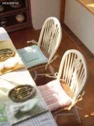 1/6 doll house model furniture accessories mini model Square cushion(Cushion only, no chair)