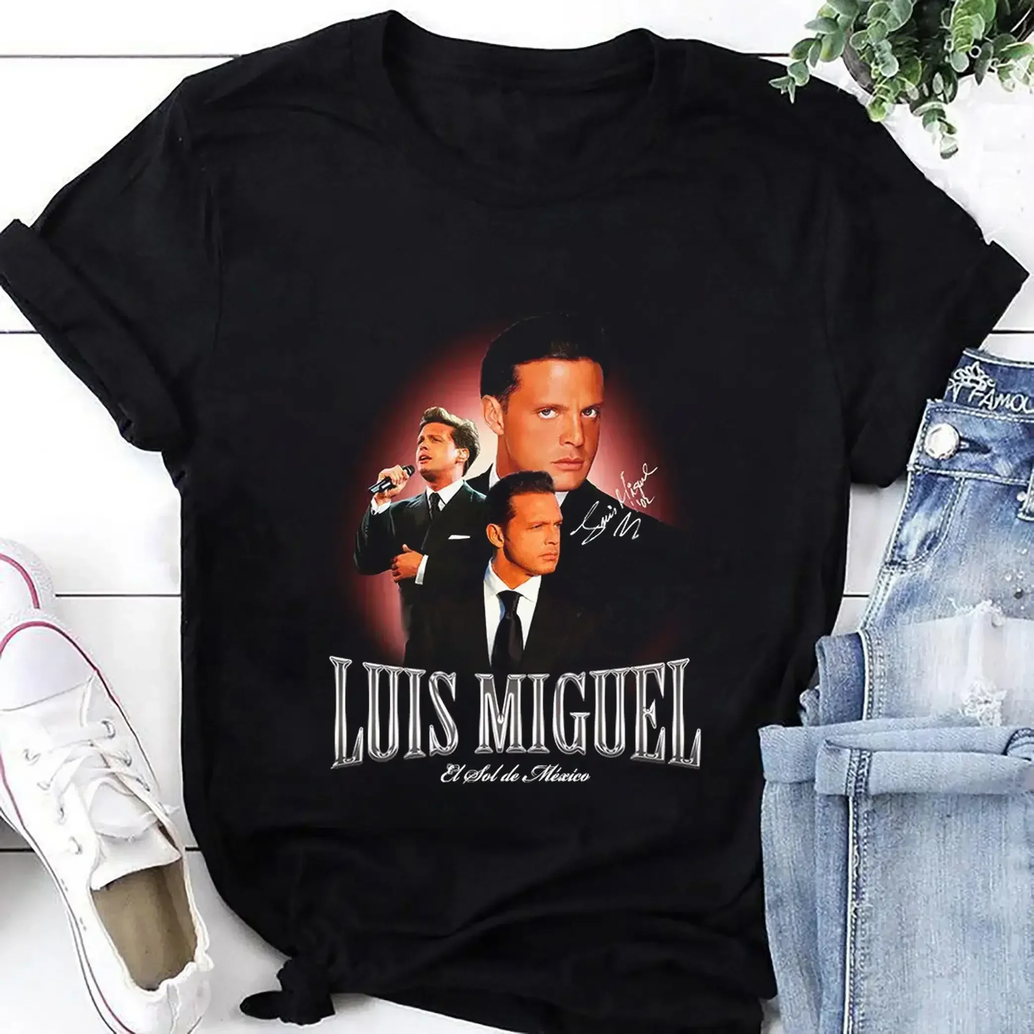 Camiseta de Luis Miguel El Sol De Mexico, Camiseta de Luis Miguel