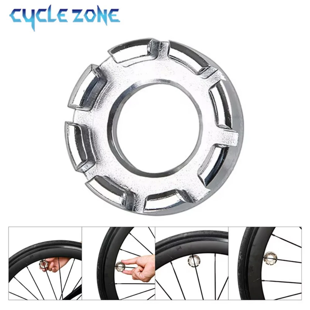 

Bicycle Spoke Wrench Bike Torque Spokes Mountain Bike Repair Tools Steel Wire Adjustment Chrome Plated Spanner Wrench Tools