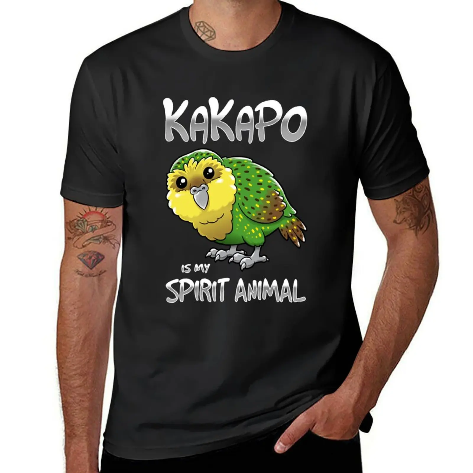 Kakapo Geist Tier T-Shirt new edition quick drying cute clothes customs design your own sweat shirts, men