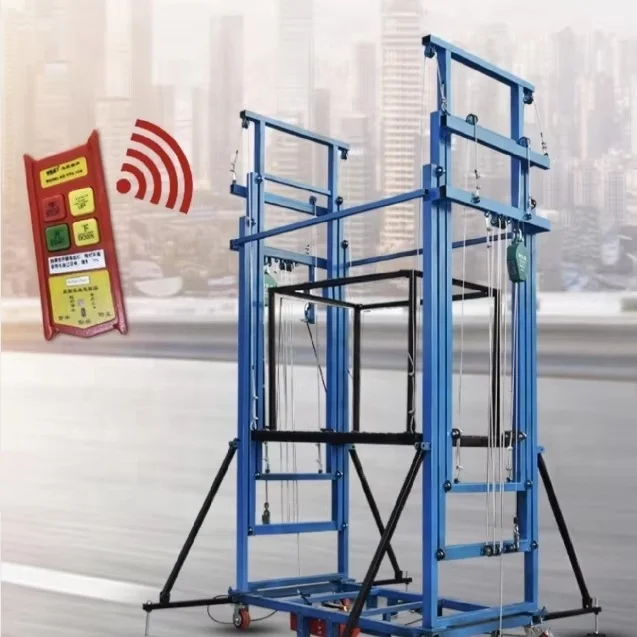 Electric Lifting Scaffolding Warehouse Electric Cargo Lift Goods Lift Platform Material Elevators Freight Elevator