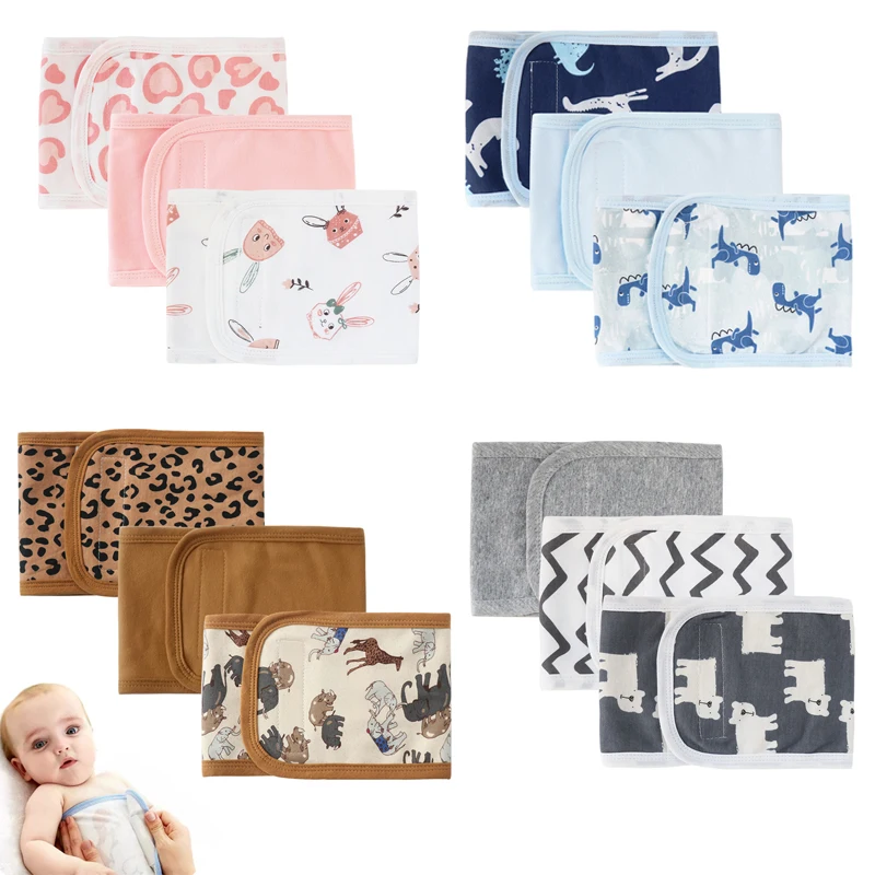 

3Pcs Baby Belly Protector Keep Warm Newborn Bellyband for Girls Boys 100% Cotton Infant Accessories Newborn Gifts Baby Items
