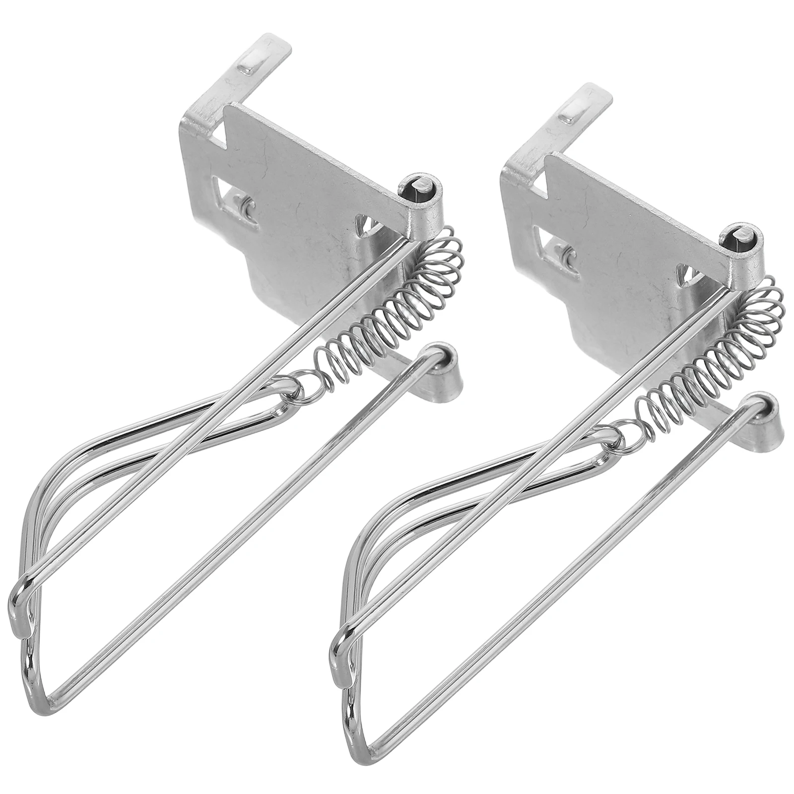 

2pcs Box Clip Cash Drawer Tray Clips Metal Universal Register Supply Money Drawer ganizer Ferroalloy Tray Clips Cash Holder