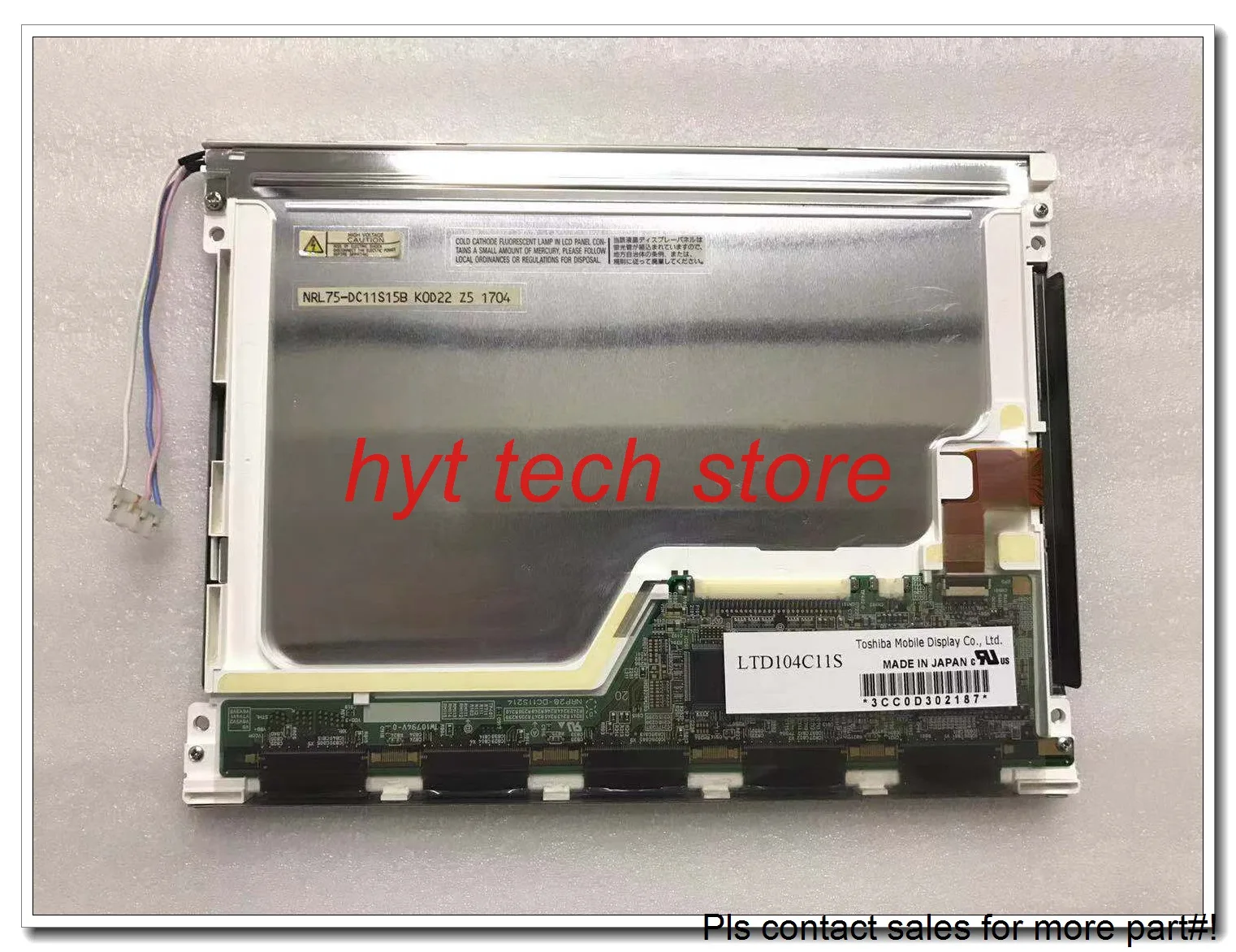 

LTD104C11S Original 10.4 INCH Industrial LCD,640*480, Ready in stock