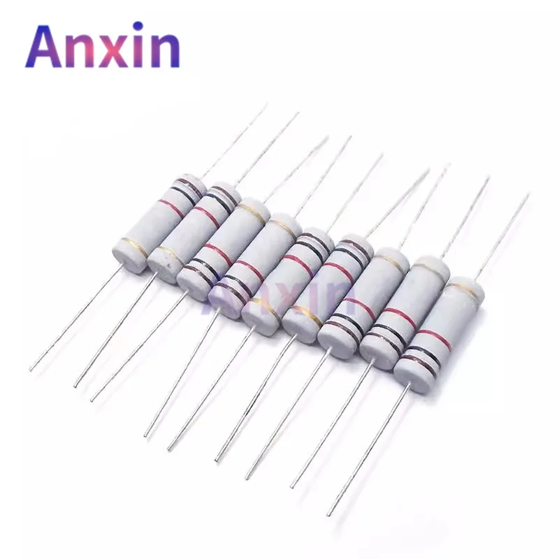 

10PCS 5W 5% Carbon Film Resistor 1R - 1M 2.2R 10R 22R 47R 51R 100R 150R 470R 1K 2K2 4.7K 10K 15K 47K 100K 4.7 5.1 62 510 Ohm Ω