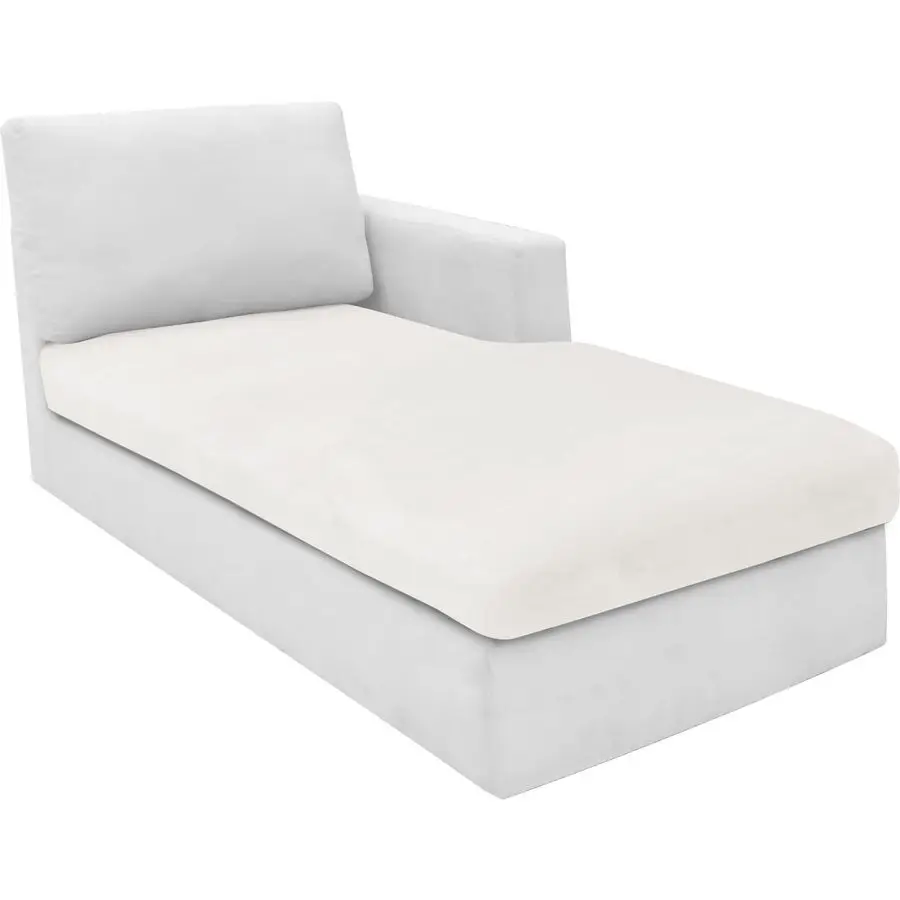 

1 шт. Эластичный чехол для велюрового шезлонга, накидка на секционный диван L-образной формы, мягкий чехол для подушки шезлонга, накидка на диван