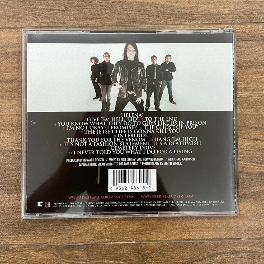 My Chemical Romance Three Cheers For Sweet Revenge CD Emo Punk Rock Classic Brand New Sealed In Stock