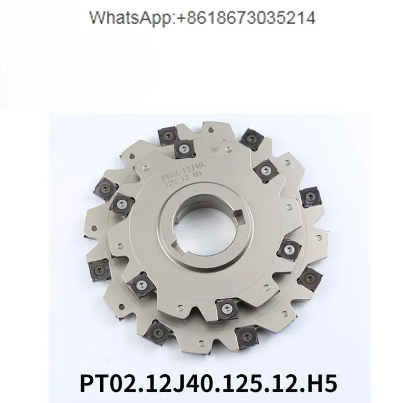 PT02 Face And Side Milling Cutter SMP01-250X6-K50-SN12-24 PT02.12J27.100.10.H4  PT02.12J40.125.12.H4 Excluding The Inserts