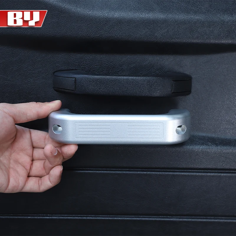 

For Land Rover Defender 90 110 2004-2018 Aluminum alloy car interior door grab handle frame trim interior details car accessory