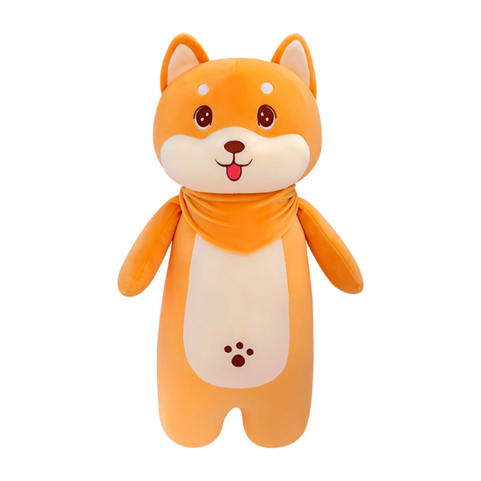 Shiba Inu Plushy With Q Version Cuddly Animal Toys Sleeping Pillow Toy